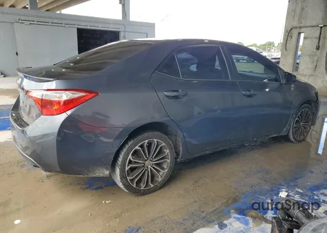 2015 Toyota Corolla L из США, поврежденный, VIN 2T1BURHE3FC377499